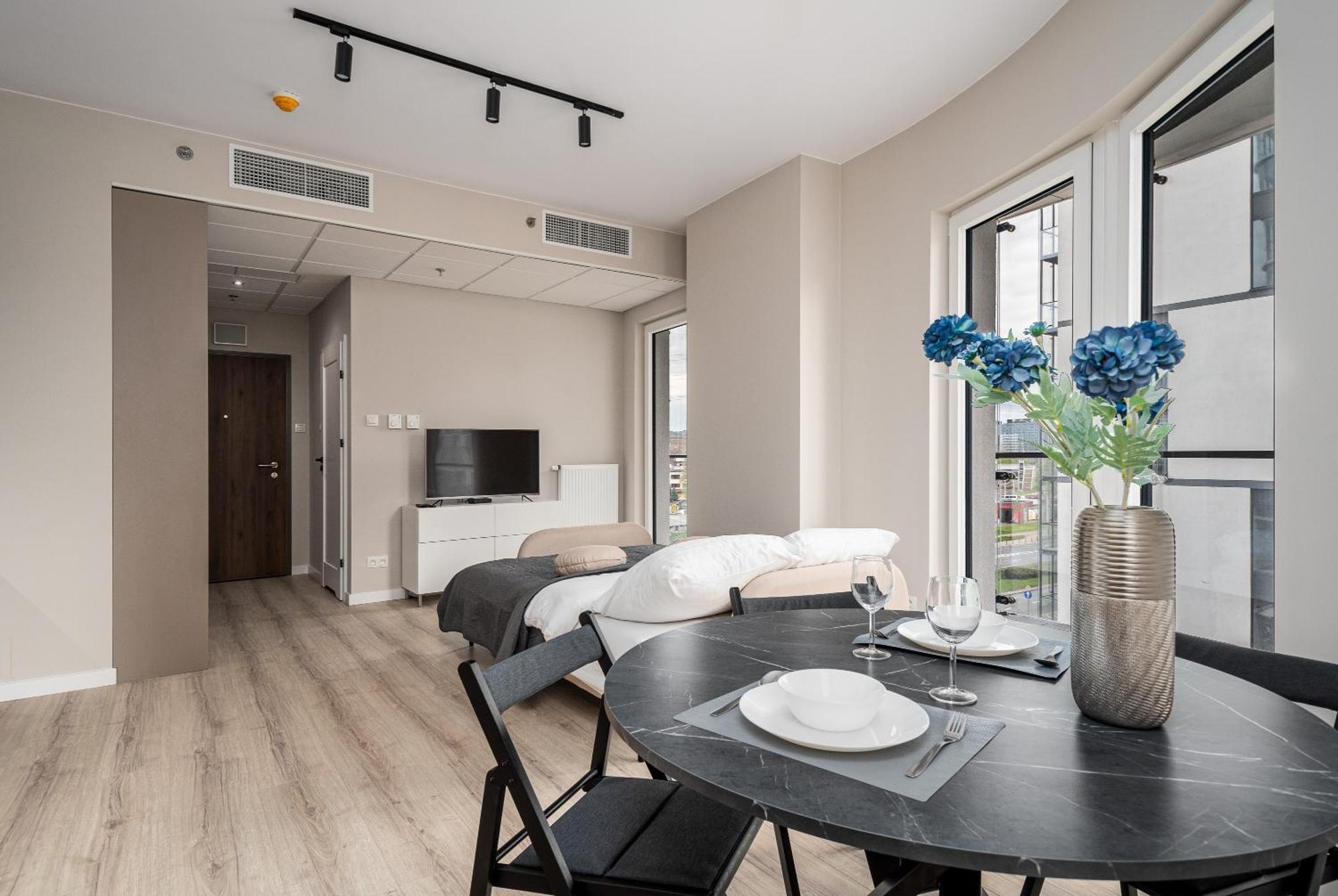 Apartamenty Dla Wszystkich Kasprzaka 29 วอร์ซอ ภายนอก รูปภาพ