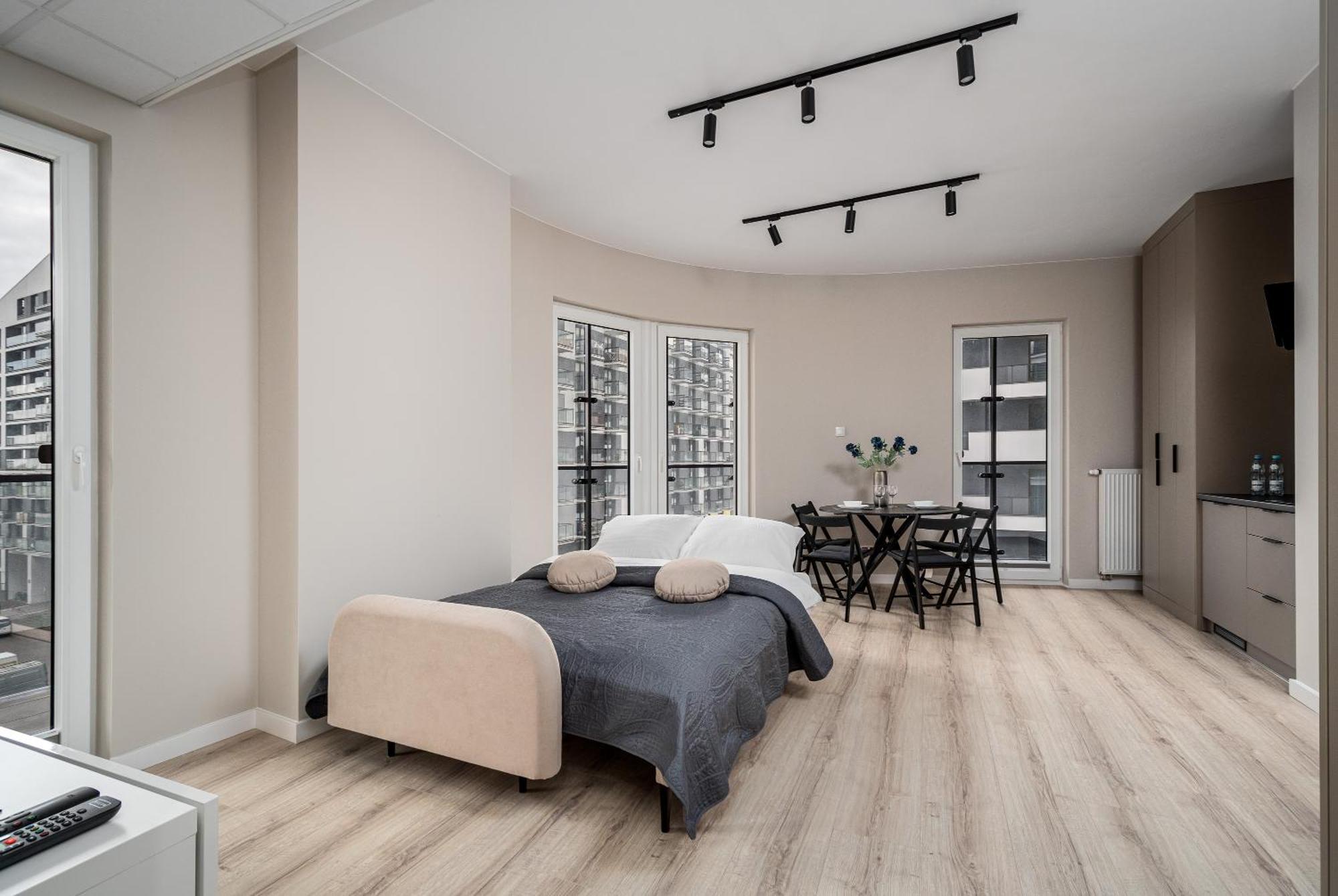 Apartamenty Dla Wszystkich Kasprzaka 29 วอร์ซอ ภายนอก รูปภาพ