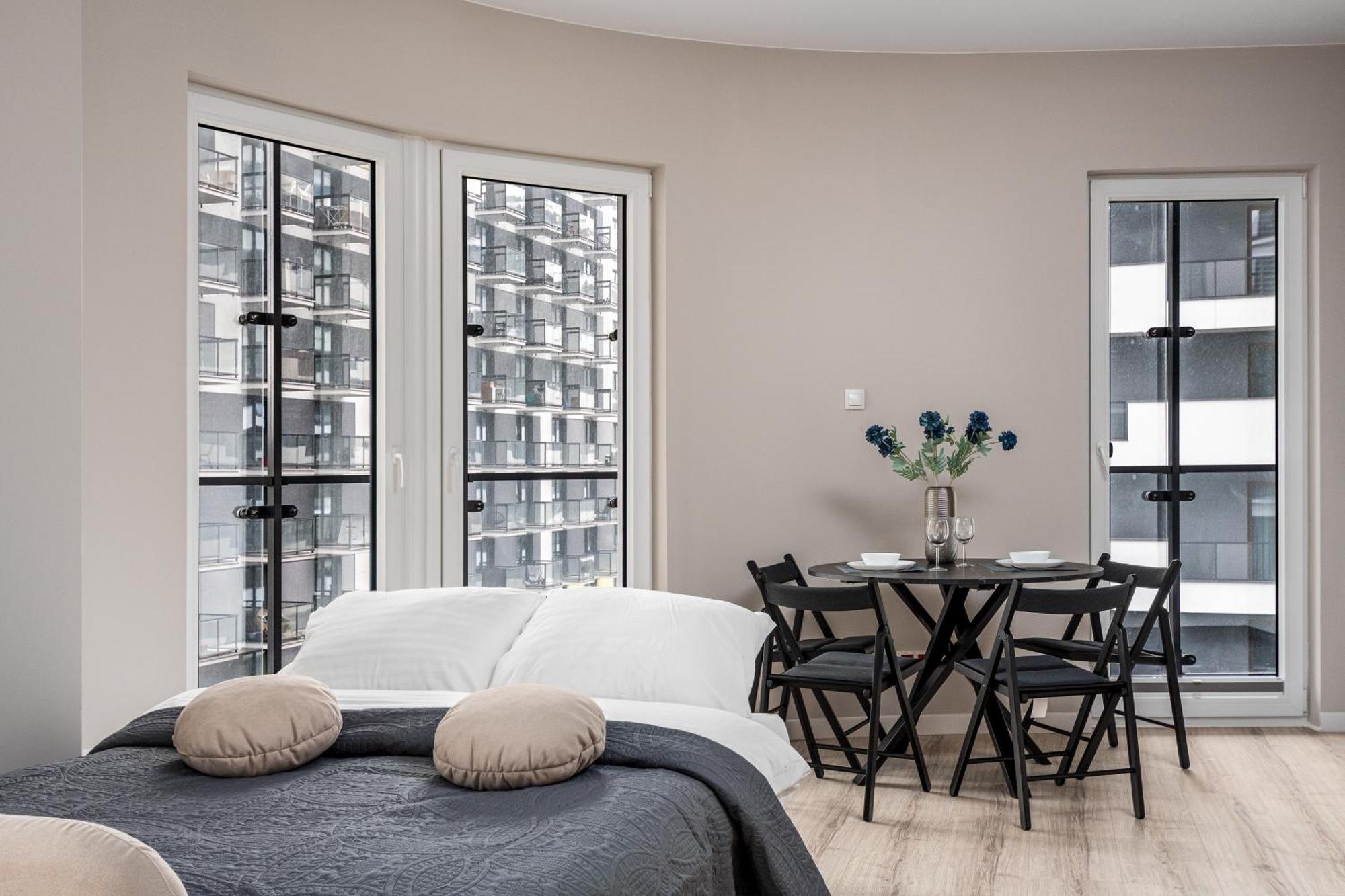 Apartamenty Dla Wszystkich Kasprzaka 29 วอร์ซอ ภายนอก รูปภาพ