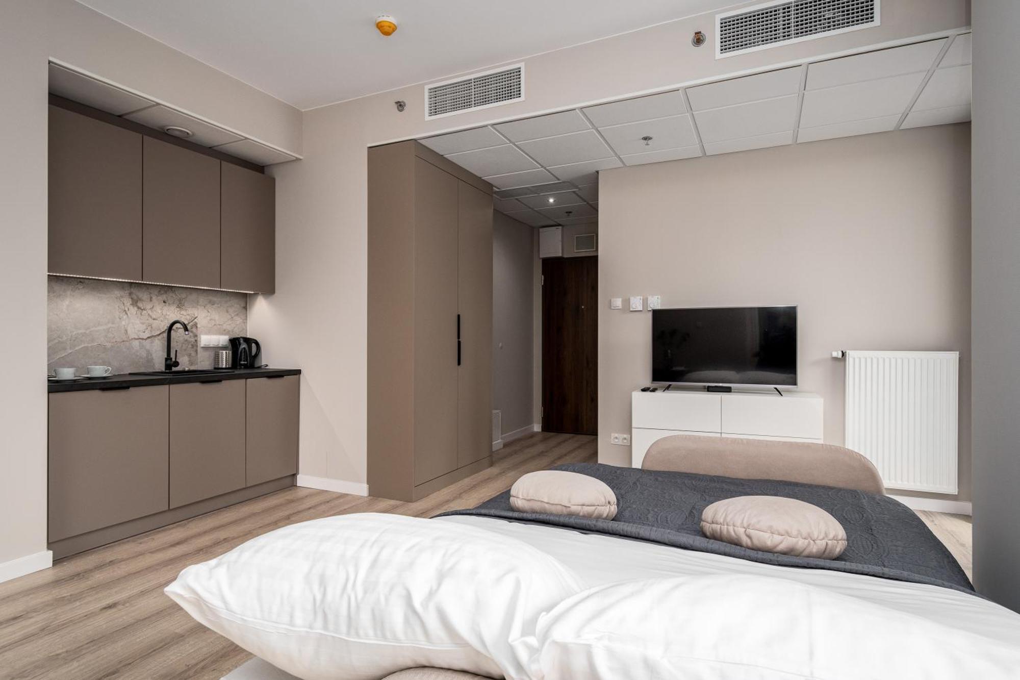 Apartamenty Dla Wszystkich Kasprzaka 29 วอร์ซอ ภายนอก รูปภาพ